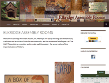 Tablet Screenshot of elkridgeassemblyrooms.org